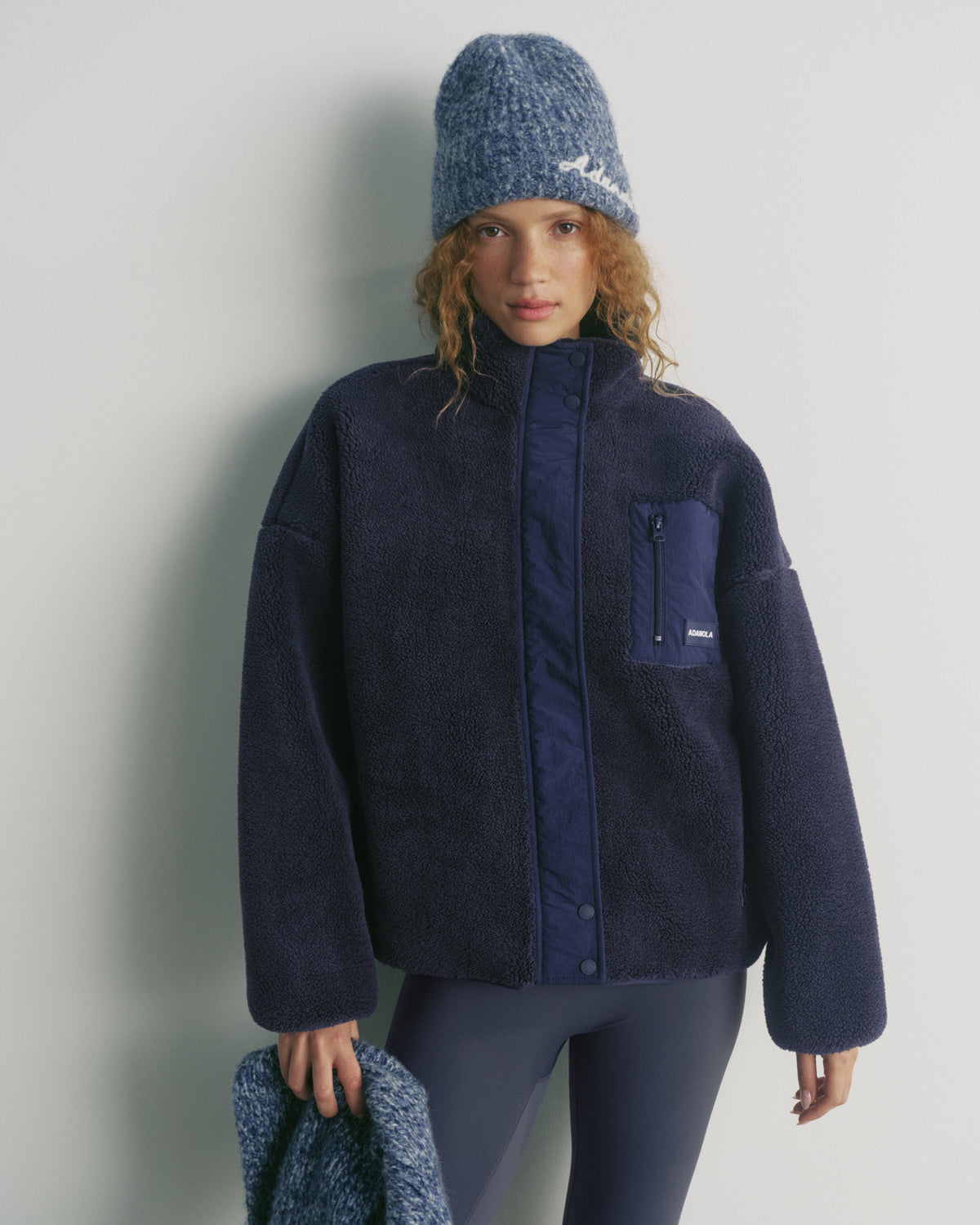 Pocket Fleece - Navy Blue